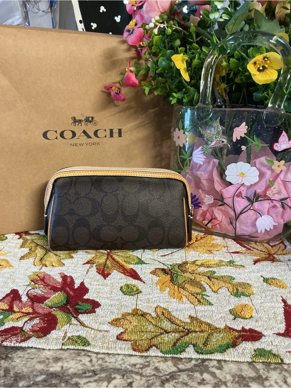 Coach signature monogram